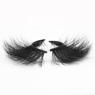 China 2020 Natural Beauty Wholesale Private Label 3Dlashes 25mm Mink Eyelashes Vendor Long Stripe Siberian Wick for sale