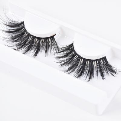 China Wholesale Mink Eyelashes Synthetic False Lashes Long Private Label Price Natural Cheap False 3D Strip Eyelashes for sale