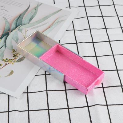 China Tray False Eye Lash Box Wholesale Empty Plastic Eyelash Packaging Boxes Accept Custom Boxes Packaging Rectangle for sale