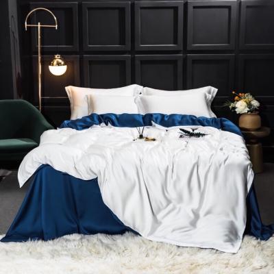 China Special Clearance 60S Tencel Anti-Static Color Two Single Four Piece Bedding Comforter Cover Sheet Set for sale