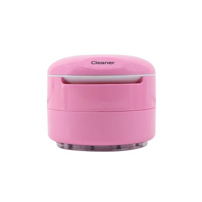 China Promotional Style Cyclone Technology Gift Desktop Battery Desktop Mini Vacuum Cleaner for sale