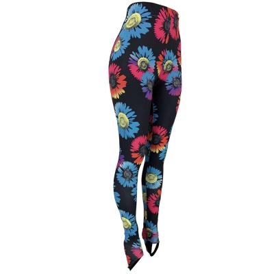 China DN8263 2021 Fashion Breathable Floral Print Clothing Women's Loose Casual Pants for sale