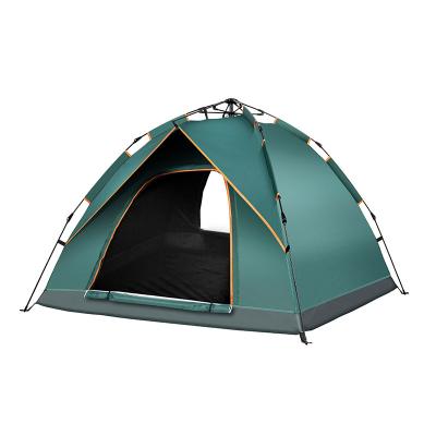 China Extended Type Portable Outdoor Self Folding Automatic Double Camping Tent for sale