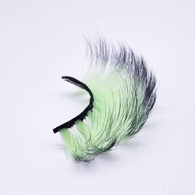 China 2022 Most Popular Natural Eyelashes With Box Custom Made 25mm 25MM Mink Color Tapered Eyelashes Colored False Lashes for sale