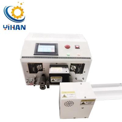 China YH-04N Automatic Double Wire Cutting Stripping Twisting Machine for 40 Kg Copper Wire for sale