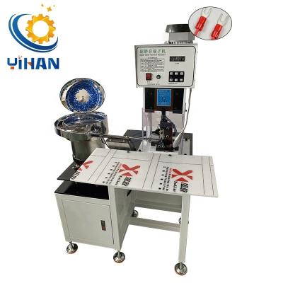 China Präzise Einzelterminalcrimping-Maschine mit automatischer Zufuhr und Motorleistung von 0,75 kW/h zu verkaufen