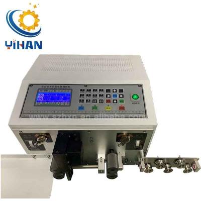 China Automatic Cable Wire Cutting and Stripping Machine with English Interface Display for sale