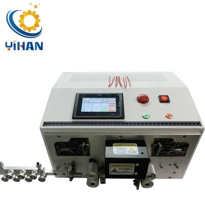 China Flat Sheathed Wire Stripping Cutting Machine YH-900-H06 voor Multi-Core Harness Cable Te koop