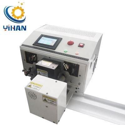 China High Speed 2 Lines Draad Snijden Stripping Twisting Machine voor elektronische draad kabel Te koop