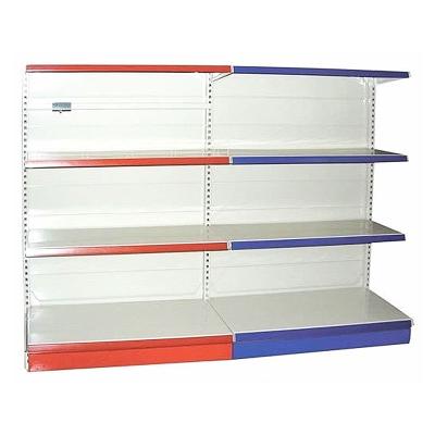 China Convenient China Single / Double Side Store Shelves Stainless Steel Rack Supermarket Display Stand for sale