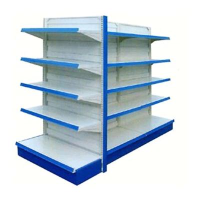 China Custom Heavy Duty Single / Double Side Retail Store Racking Desk Display Rack For Super Market for sale