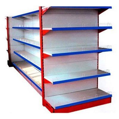 Китай New Commercial 4 Layer Single/Double Side Grocery Racking Modern Display Rack For Store продается