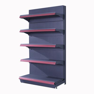 중국 Hot Selling Single/Double Side Supermarket Display Rack Metal Display Rack Retail Display Racks 판매용