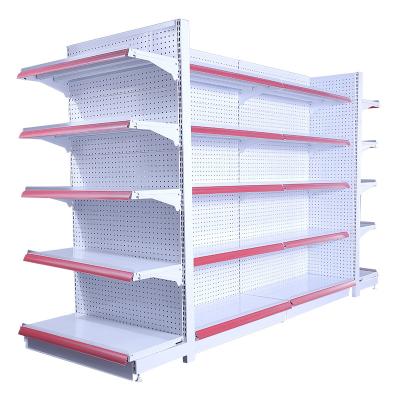 Китай /Single Side Customized Shop Gondola Shelving Supermarket Retail Double Display Stand Shelf продается