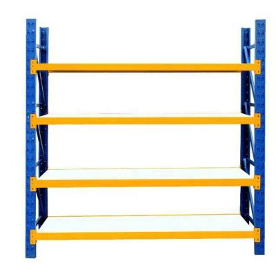 China Corrosion Protection Racking System Warehouse Storage Rack 5 Light Duty Steel Shelves For Warehouse for sale