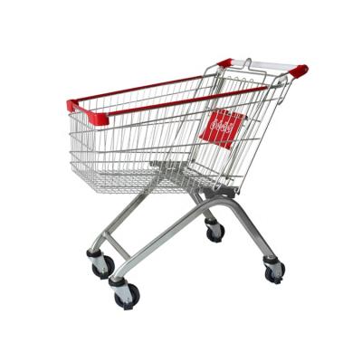 Китай Anti-rust Wholesale Supermarket Retail Trolley Grocery Trolley China Large Shopping Trolleys продается