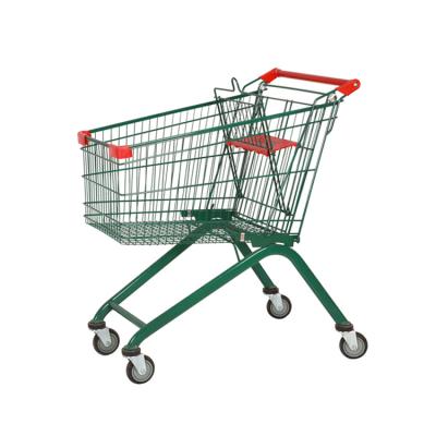 China Durable Rustproof Mini Shopping Cart Metal Supermarket Shopping Trolley Trolley for Retail Stores for sale