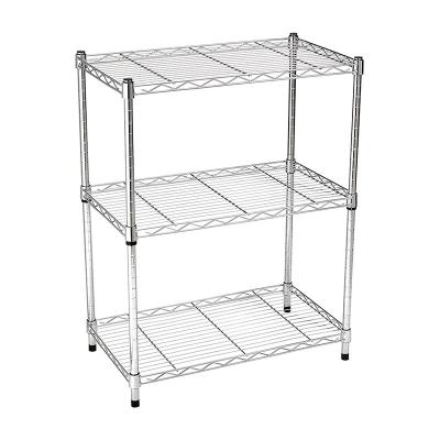 Китай Super Corrosion Protection Customization Desktop Stack Metal Shelf 80cm Shop Wire Storage Shelf продается