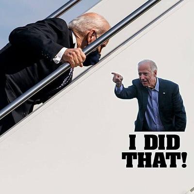 China Joe Biden Stickers Body Decals I Did That American Election Stickers For Cars Laptop Gituar Water Bottle for sale