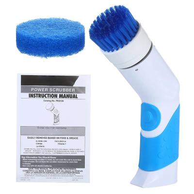 China Multipurpose Power Plastic Cordless Scrubber Microant Electric Handheld Spinning Cleaning Brush Cordless Scrubber for sale