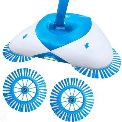 China Original Spinning Home Scrubber Mop Lightweight. Cordless rotation broom for sweeping hard surfaces for sale