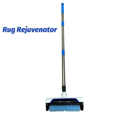 China Rejuvenator Plastic Snap Cover Upholster Cleaning Brush With Removable Telescoping Handle for sale