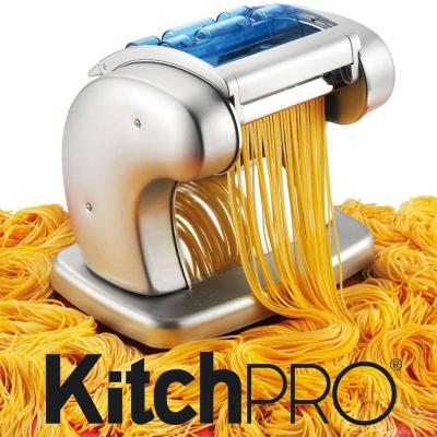 China Home Electric Pasta Maker Presto Non-Stick Pasta Maker Machine Use W 2 Cutters And 6 Thickness Settings for sale