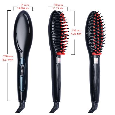 China Comb Hair and Straighten Hair Straight Hair Curler Brush Professional Chinese Hair Style Manufacturer New Design Flat Comb for Sale for sale