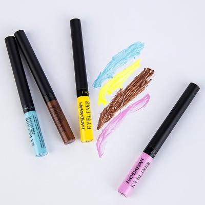 China 12 Color Matte Waterproof Eyeliner Easy To Color And Drop Dry Ship for sale