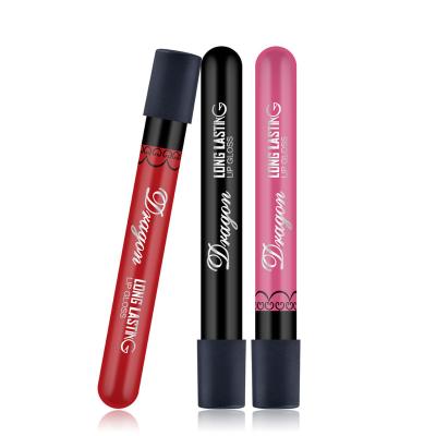 China OEM 38 Colors Velvet Makeup Lip Gloss Waterproof Long Lasting Beauty Make Up Cosmetic Lip Gloss Seller for sale