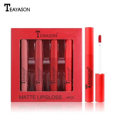 China Waterproof Private Label Lipstick Matte Lip Gloss Vendors Cosmetics for sale