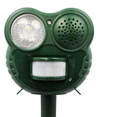 China GH-503 Ultrasonic PIR Bird Repeller Pest Control Sensor Disposable Outdoor &insect Killers Ultrasonic Wild Animal Reflector for sale