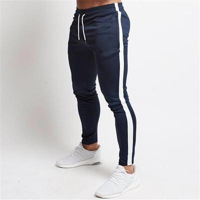 China Anti-pilling 50% Men's Pants And Trousers In Running Drawstring Male Men's Trousers And Joggers for sale