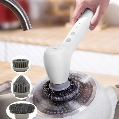 China New Design Household Rotating Scrubber Viable Pool Shoe Sneaker Automatic Bolosy Waterproof Usb Powered Electric Cleaning Brush for sale