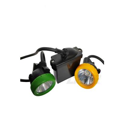 China Low Power IP68 Waterproof Coal Mining Warning Underground Cap Lights 10000lux 6.6/7.8Ah Rechargeable Li - Ion Battery 18hours Long Lighting Time for sale