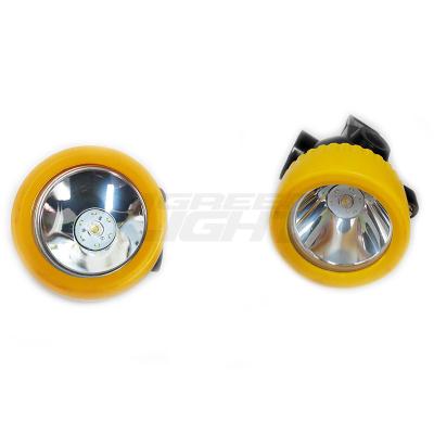 China Underground Mining IP68 Waterproof 5000 Rechargeable Headlight ABS Material 2.2 Led Mining Cap Lamp Ah Oh for sale