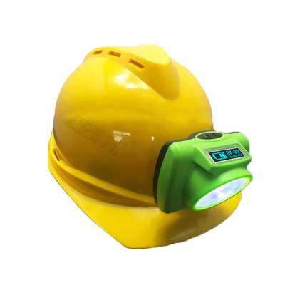 China Underground Mining Miner Industrial Wireless Cap Lamp Led Safety Mining Lamp With OLED Screen Display Battery Status/Time/Date/LOGO for sale