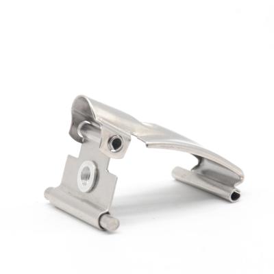 China Custom Prototype Folding Metal Hinge Hardware Furniture Quick Connect Sheet Metal Parts Metal Plate for sale