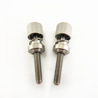 China Lock Stainless Steel Panel Spring Screws For Sheet Metal And Computer Chassis for sale