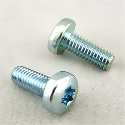 China Pan Din 7985 Head Phillips or Pozidriv Binding Driver UNC Galvanized Thread Machine Screw for sale