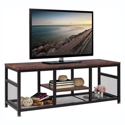 China Convertible Modern Wood Led TV Stand And 55 Inch Living Room TV Cabinets Center Table Metal For Cheap for sale