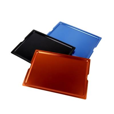 China Industrial Furniture Home Office Medical Electronics Customize Iron Stainless Steel Parts Aluminum Extending Tray Oxidation Sheet Metal Stamping Parts for sale