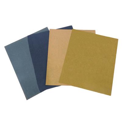 China Long Lasting High Performance Stearate Coating Dry Abrasive Sandpaper with Latex Paper Backing for Wood and Metal Sanding for sale