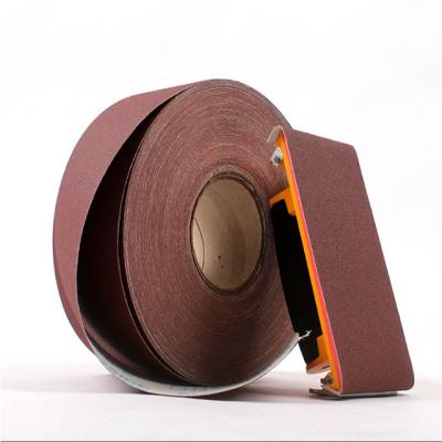 China Polishing Paste Material Aluminum Oxide Abrasive Cloth For Belt Making / Hand Work for sale