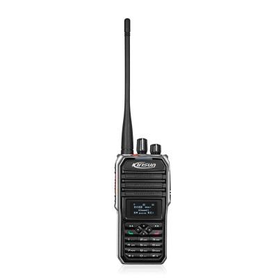 China Kirisun V9 DMR professional two way wireless handheld two way radio UHF commercial commercial walkie talkie for sale