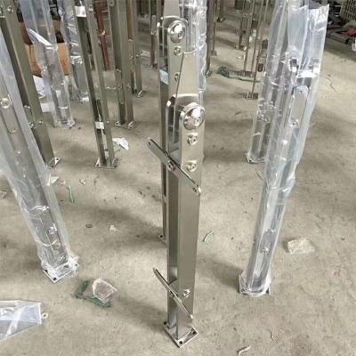 China Modern Indoor Stainless Steel Handrail Railing Balustrade Stair Railings for sale