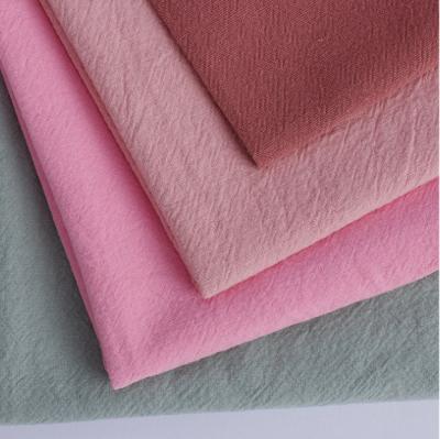 Cina Wholesale baby cotton clothe with the cotton crepe fabric made linen manufacturer in vendita