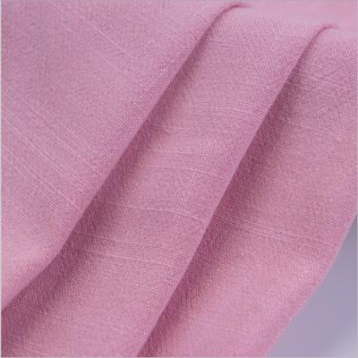 China Business Formal Linen Cotton Fabric Linen Polyester Blended Fabric Woven Rayon Woven Fabric Wholesale for sale