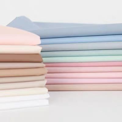 China Custom Rayon Fabric Plain Dyed Viscose Rayon Poplin Fabric for sale