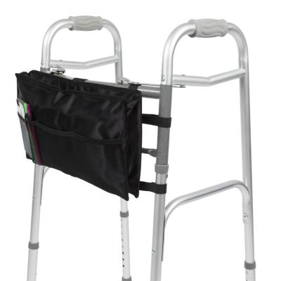 China Factory Supply Durable Black Walker Storage Bag For Disabled Older Seniors for sale